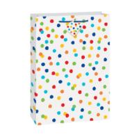 Rainbow Polka Dots Jumbo Gift Bag