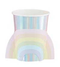 Rainbow & Iridescent Paper Cups
