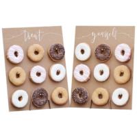 Donut Wall Cake Rustic Country