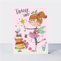 Thank You - Fairy & Cake (5pk)