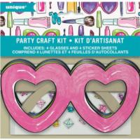 Spa Party Day Heart Glasses Party Craft Kit