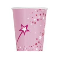 Pink Princess And Unicorn Cups