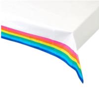 Rainbow Paper Table Cover