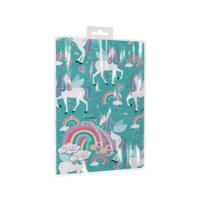 Unicorn Wrapping Paper with Tags