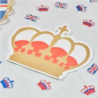 Gold Crown Party Paper Napkins
