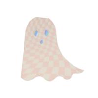 Pink Checker Ghost Napkins