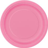 Hot Pink Round Plate 9