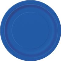 Royal Blue Round Plate 7
