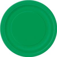 Emerald Green Round Plate 7