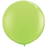 Round Lime Green Balloon 36