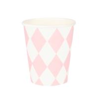 Soft Pink Diamonds Cups