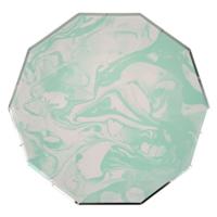 Marble Mint Large Plate