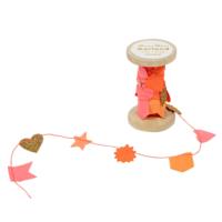 Pink Garland On A Spool