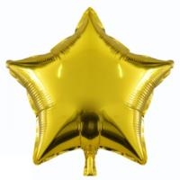 Gold Star Foil Balloon 19
