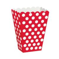 Ruby Red Dot Treat Boxes