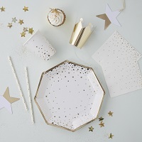 Gold Metallic Star