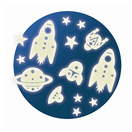 Space Mission Glow in the Dark