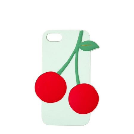 Cherry Soft Silicone iPhone Case (X & XS)