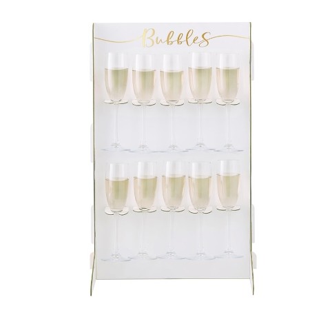 Prosecco Bubbly Drinks Wall Holder