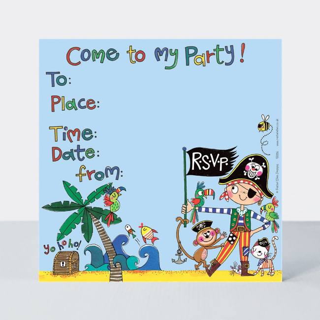 Party Invite Pirate