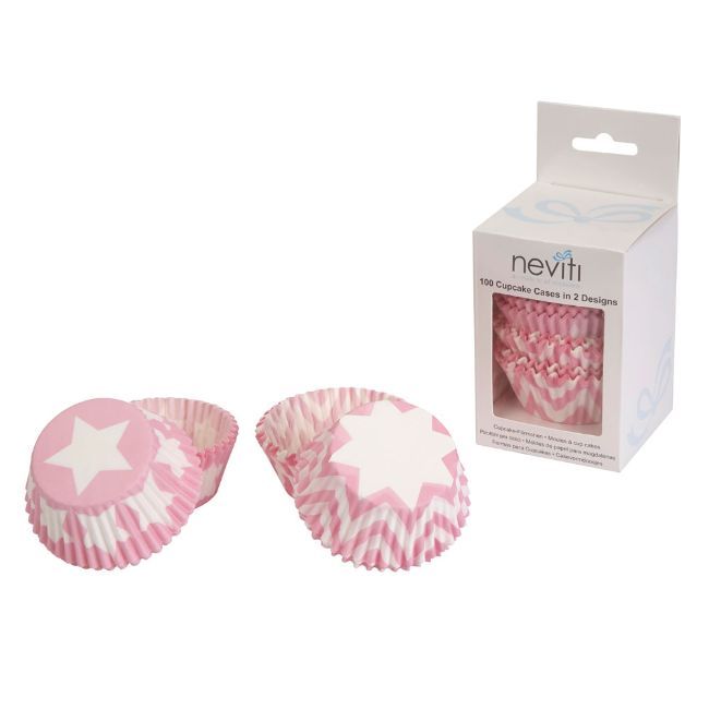 Little Star Pink - Cupcake Cases