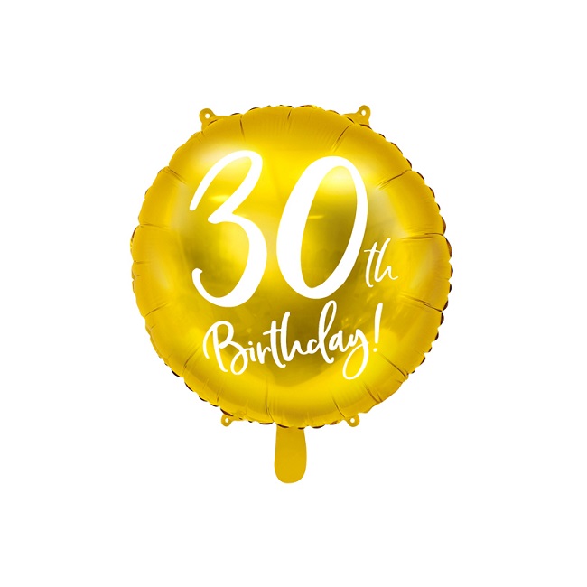 30th Birthday Foil Balloons