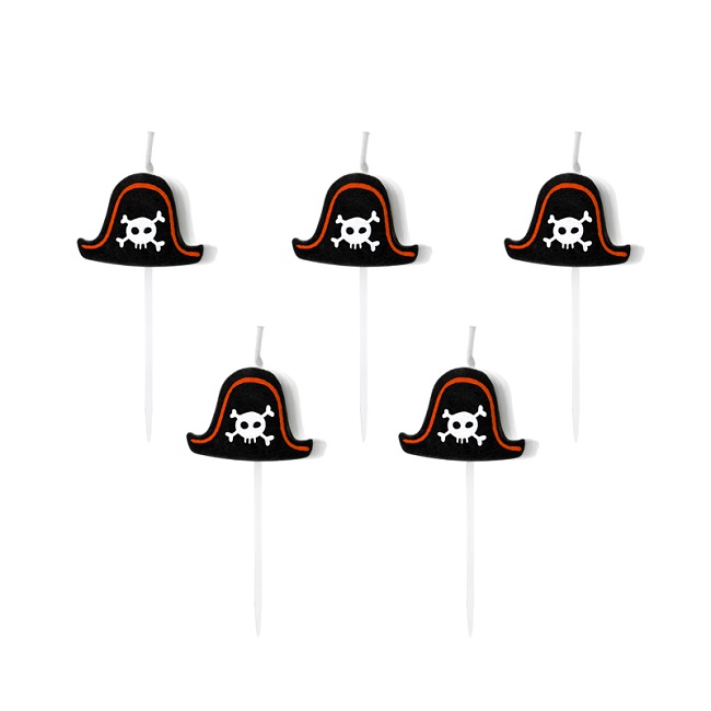 Pirates Party Birthday Candles