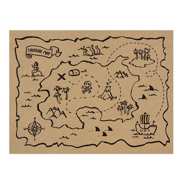 Pirates Party Paper Placemats