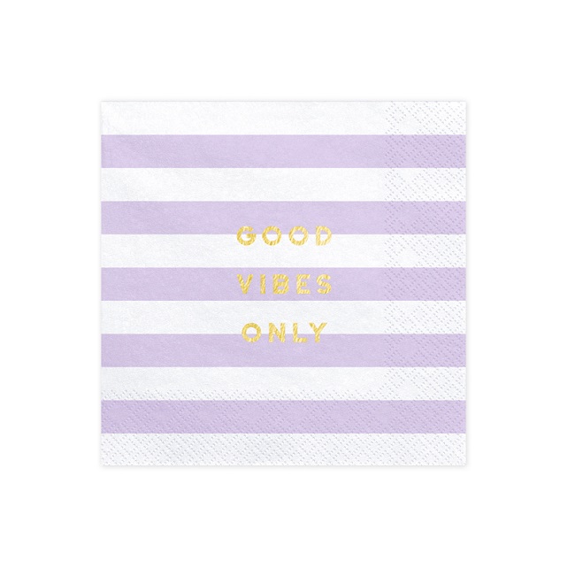 Yummy Napkins - Good vibes only