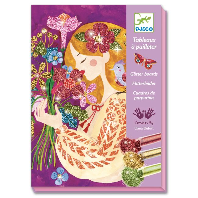 The Scent Of Flowers - Glitter Board Art Kit
