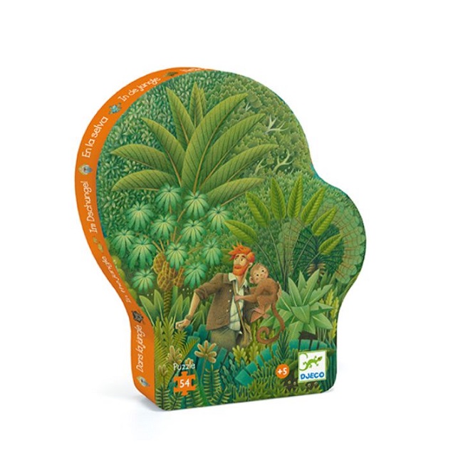 In The Jungle Silhouette Puzzles - 54pcs