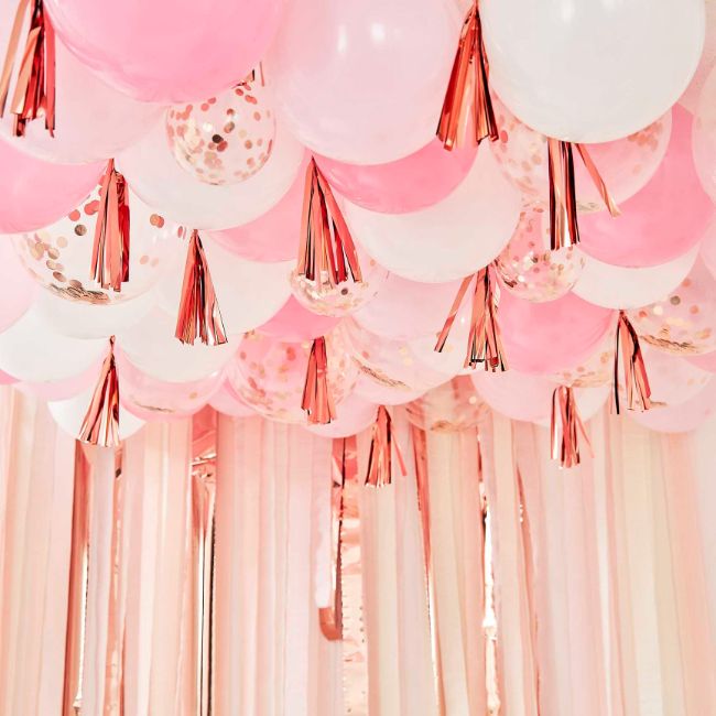 Ceiling Balloons with Tassels 