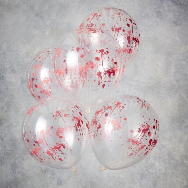 Blood Print Balloons