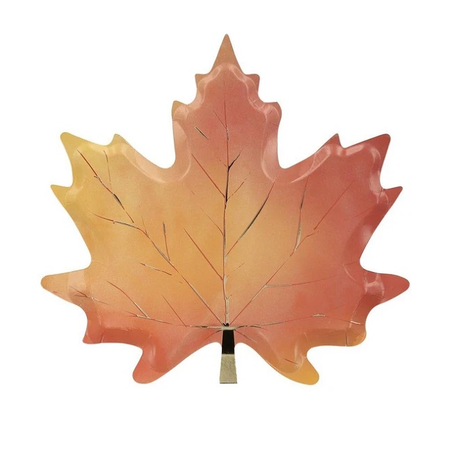 Party Camel - Maple Leaf Plates