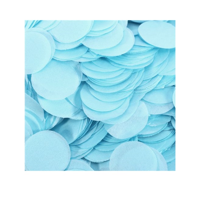 Baby Blue Paper Confetti 100g