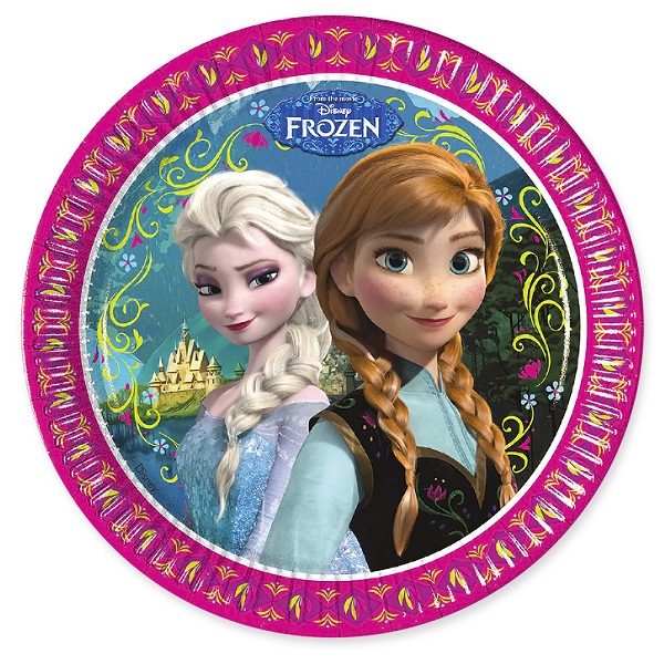 Disney Frozen Paper Plates