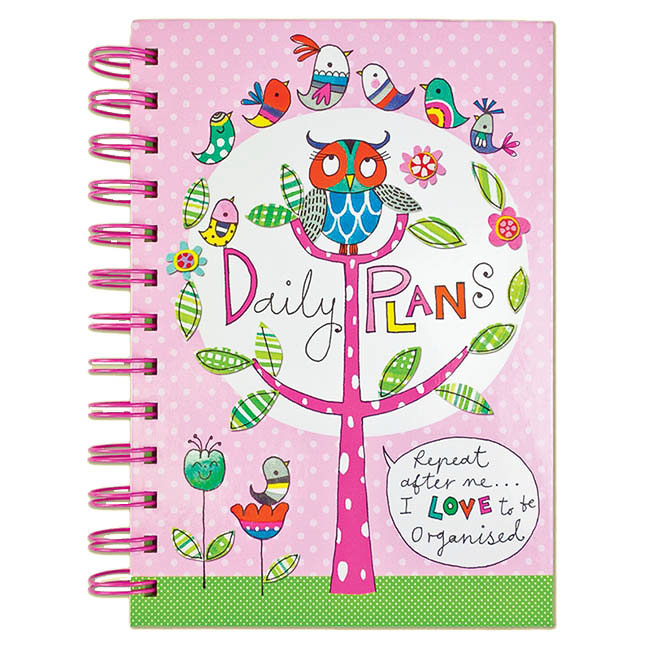 Daily Plans Tabbed Journal