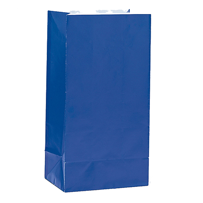 Royal Blue Paper Party Bags