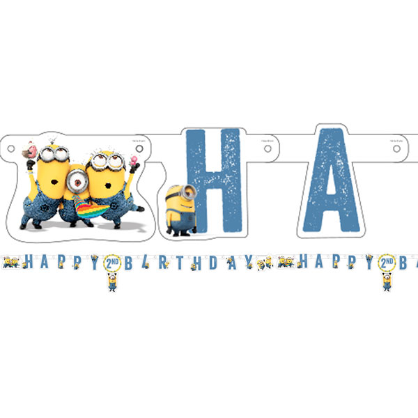 Minions Letter Banner