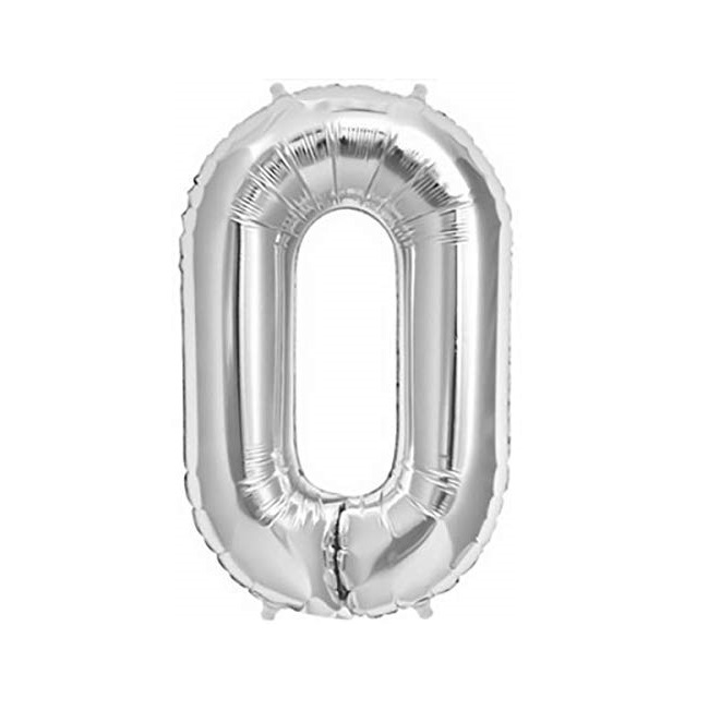 Number 0 Balloon - 34