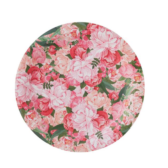 Boho Floral Paper Plates