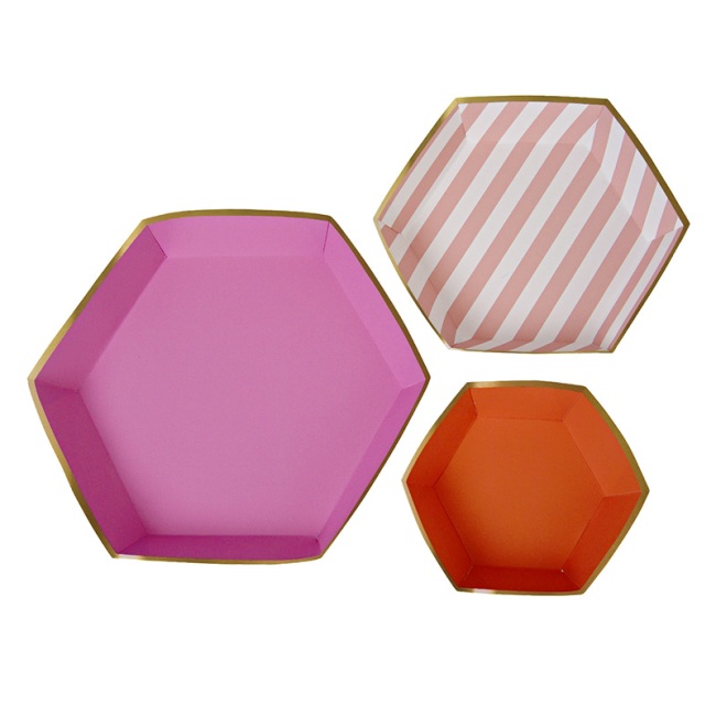 Toot Sweet Pink Platter Set