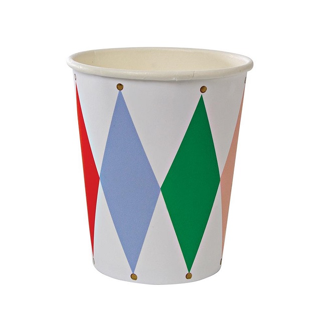 Toot Sweet Harlequin Party Cups