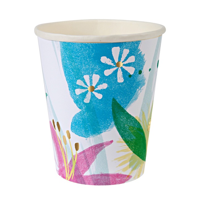 TS Painted Flowers Cup