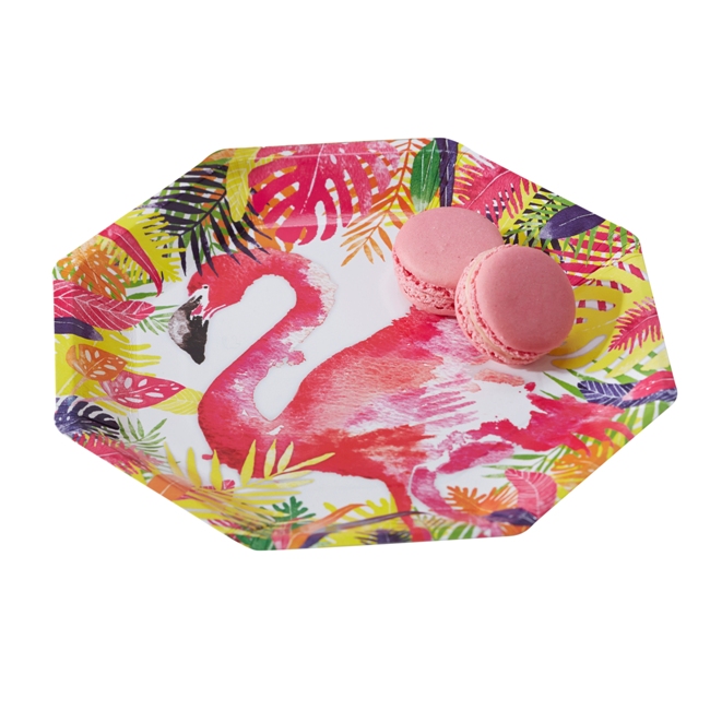 Flamingo Fun - Paper Plates
