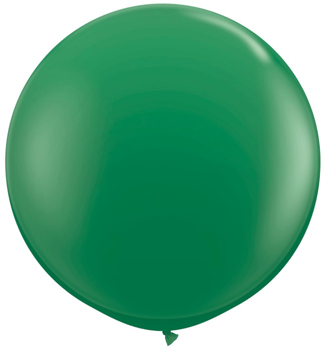 Round Green Balloon 36