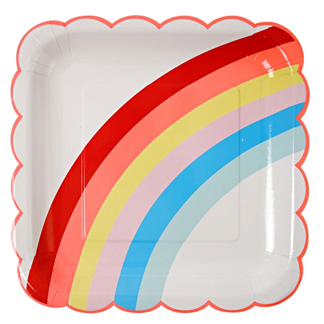 Rainbow Large Plate
