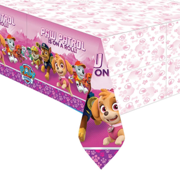 Pink Paw Patrol Table Cover