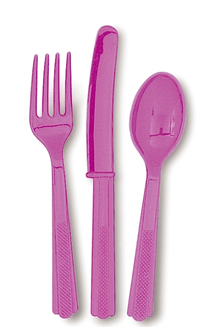 Pretty Purple Cutlery