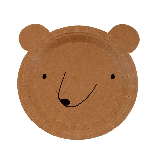 Small Bear Plate
